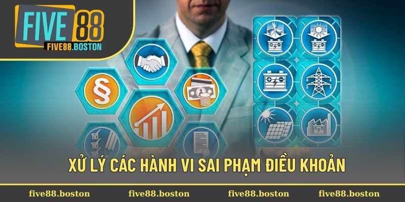 Xử lý các hành vi sai phạm điều khoản
